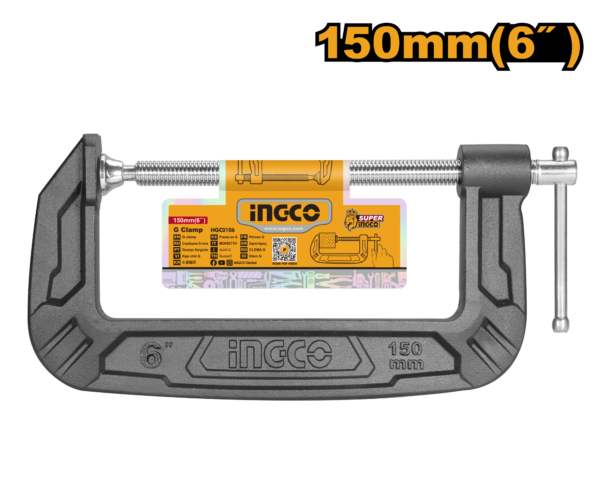 Grampo Tipo C 150mm Ingco HGC0106