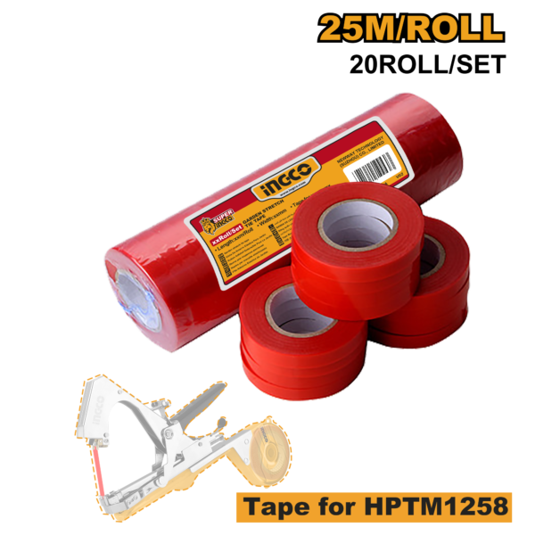 Fita Para Alceador De Ramos 11mm C/20 Rolos Ingco HPTM1258T