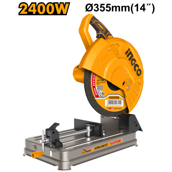 POLICORTE 2400W 355MM 127V  INGCO UCOS243558-9