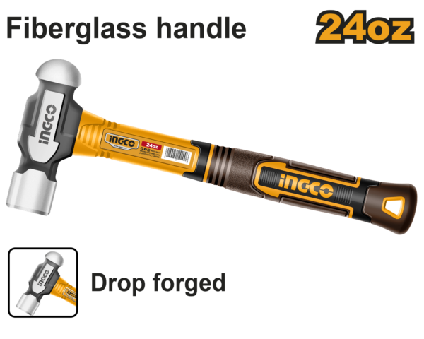 MARTELO BOLA 660G INGCO HBPH81024