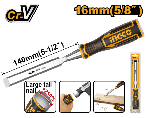 FORMÃO 5/8" CRV INGCO HWC0816