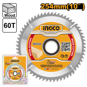 DISCO DE SERRA CIRCULAR 254MMX60D INGCO TSB125423